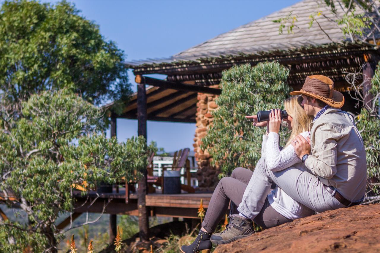 ลีโอพาร์ด เมาน์เทน ซาฟารี ลอดจ์ Villa Manyoni Private Game Reserve ภายนอก รูปภาพ
